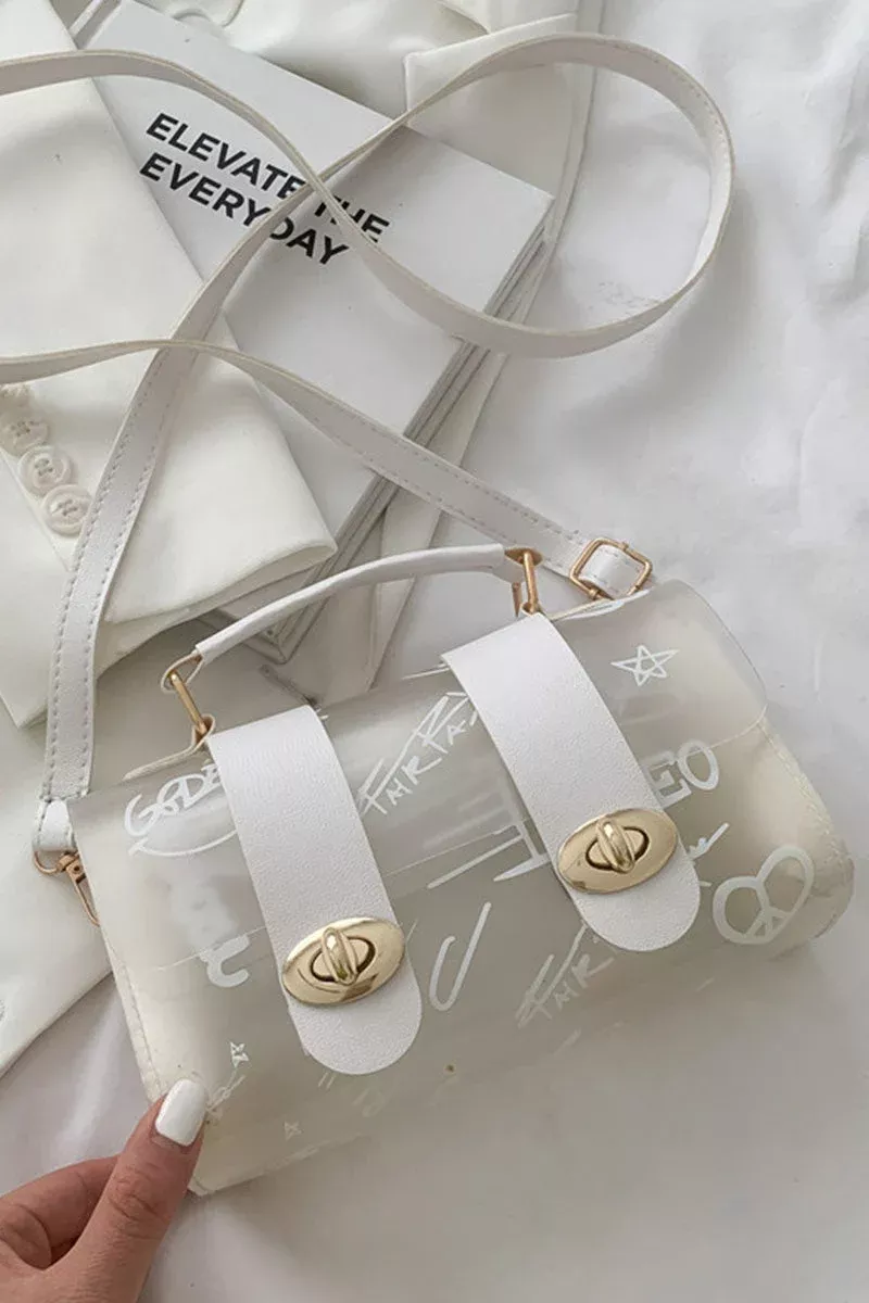 Casual Solid Patchwork Metal Accessories Decoration Bags